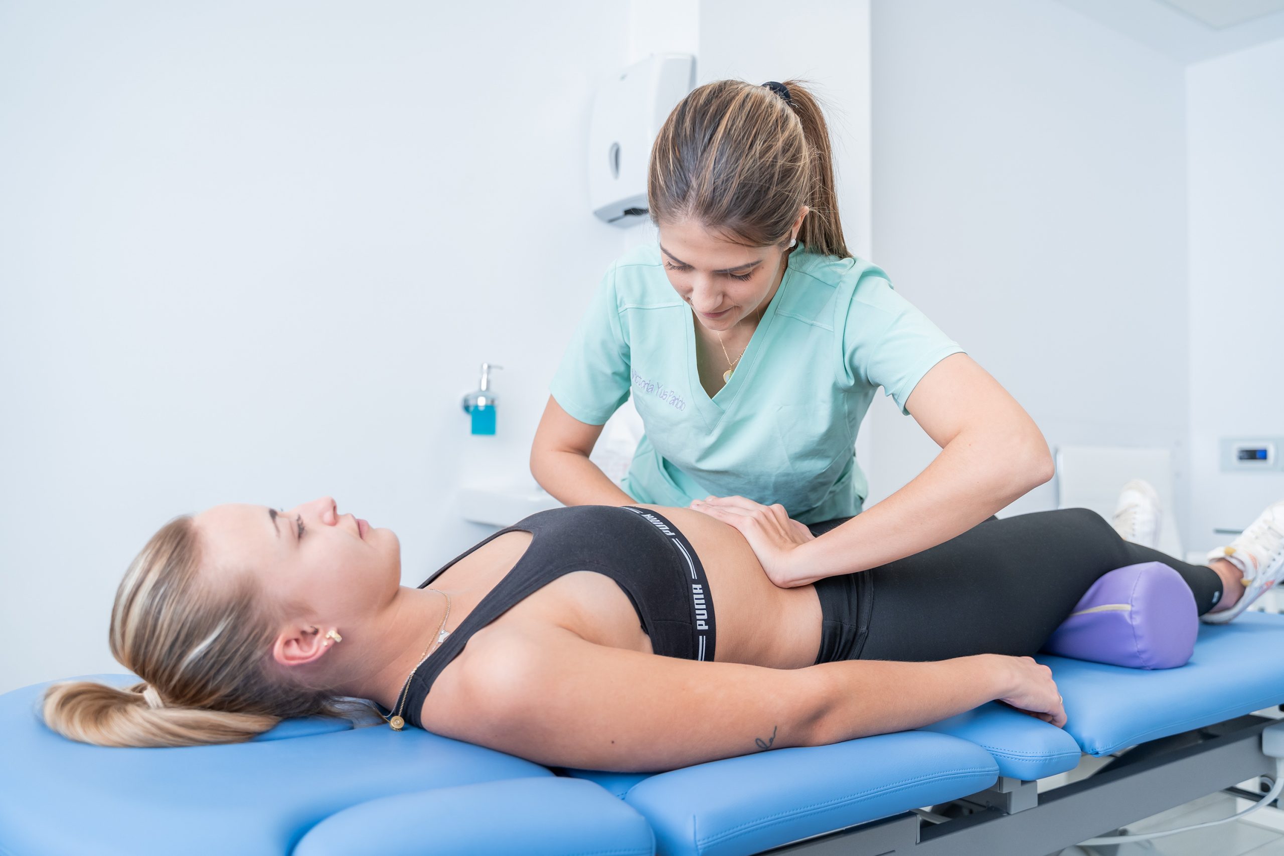 Clínica Yus - foto tratamiento fisioterapia